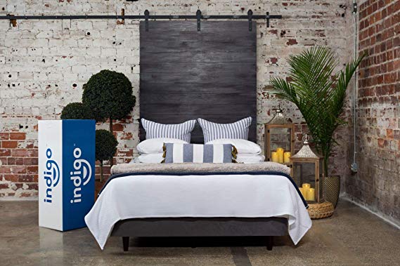 Indigo Sleep Customizable Cal King Mattress, Classic Firm, More Supportive and Cooler Gel Memory Foam Sleep Experience for Couples, Custom Comfort, CertiPUR-US, Non-Toxic, Patented Clean Design