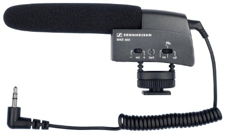 Sennheiser MKE 400 Shotgun Microphone - Black