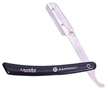 Xsdm Stainless Steel Straight Edge Barber Razor For Men