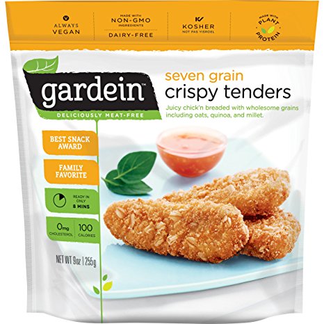Gardein, Seven Grain Crispy Tenders, 9 Ounce (Frozen)