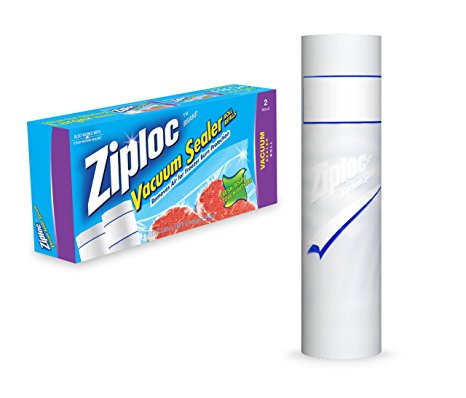 Ziploc Vacuum Seal Double Roll Pack 11x16