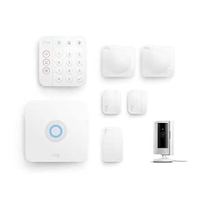 Kit Ring Alarm M   caméra intérieure (2e gén.) (Indoor Camera) | Alarme de maison sans fil connectée, système de sécurité avec surveillance assistée en option | Sans engagement à long terme