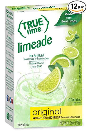 True Lime Limeade (10 Packets) Pack of 12