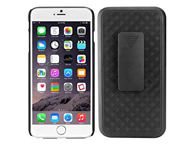 Cellet Shell   Holster   Kickstand Combo Case with Belt Clip for Apple iPhone 8 Plus, iPhone 7 Plus, iPhone 6 Plus and 6s Plus