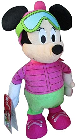 JP Animated Musical Plush Minnie Mouse Dances to We Wish You a Merry Christmas