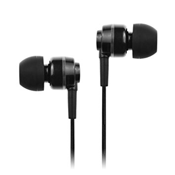 SoundMAGIC ES18 In-Ear Headphones - 15Hz-22KHz Frequency Range - Black/Silver