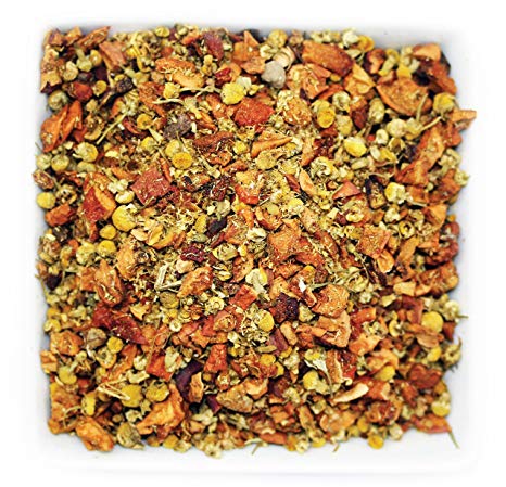 Tealyra - Sweet Apple Chamomile - Cinnamon - Fruity Herbal Loose Leaf Tea - Relaxing Bedtime Tea - Anti-Depressant - Caffeine-Free - 112g (4-ounce)