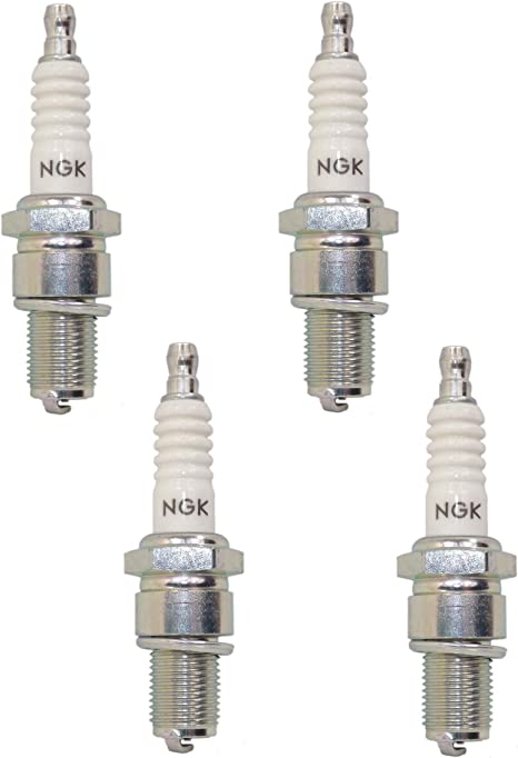 NGK OEM 7734 7734-4 Engine Spark Plug (4 Pack)