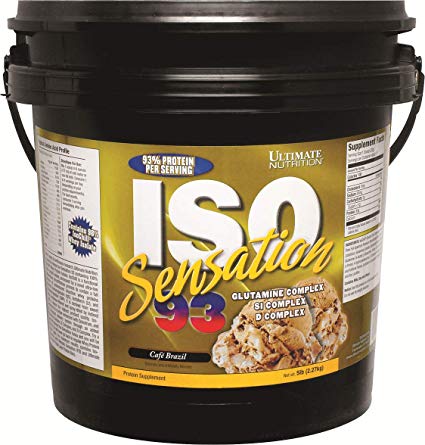 Ultimate Nutrition ISO Sensation 93-5 lbs (Cafe Brazil)