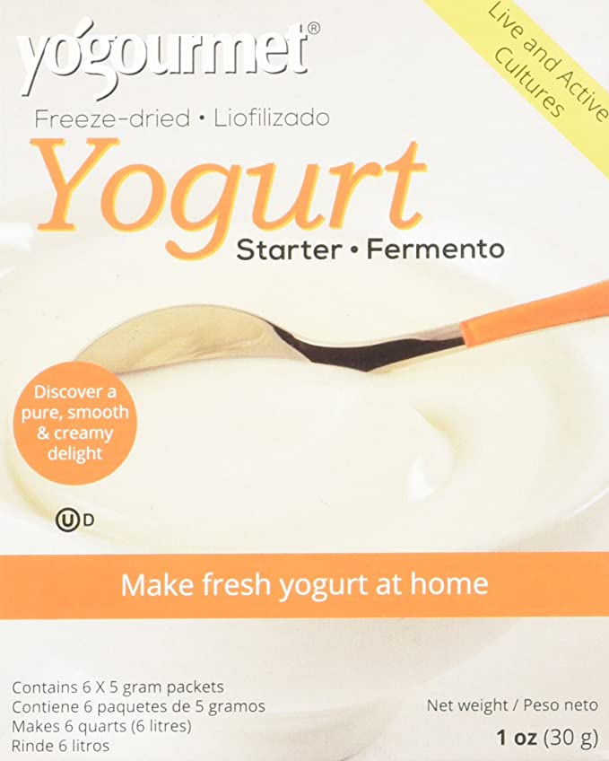 Yogourmet Freeze Dried Yogurt Starter, 1 Oz