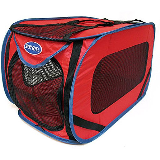 Sport Pet Designs Kennel Pro Pop Open, Large, Colors May Vary