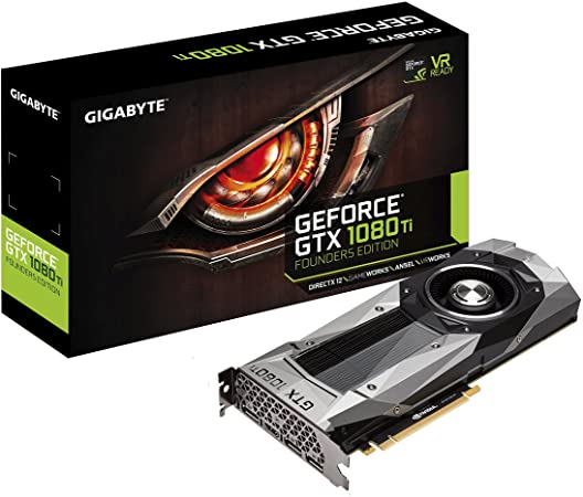 Gigabyte Geforce GTX 1080 Ti Founders Edition TV Tuners & Video Capture GV-N108TD5X-B