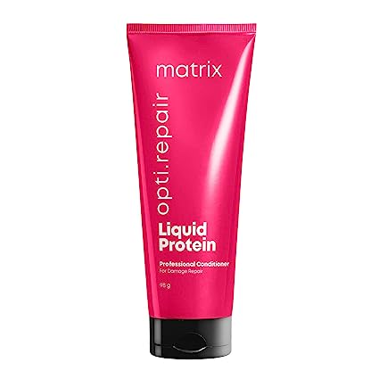 Matrix Opti.Repair Professional Liquid Protein Conditioner | Repairs Damage from 1st Use | for Damaged High Porosity Hair, Split Ends, Breakage, 98g