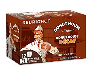 Donut House Collection Donut House Decaf, Keurig K-Cups, 12 Count (Pack of 6)