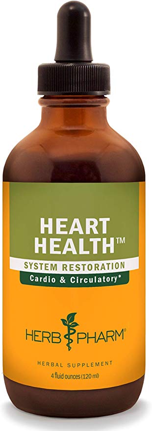 Herb Pharm Heart Health Liquid Herbal Formula with Hawthorn for Cardiovascular System Support - 4 Ounce