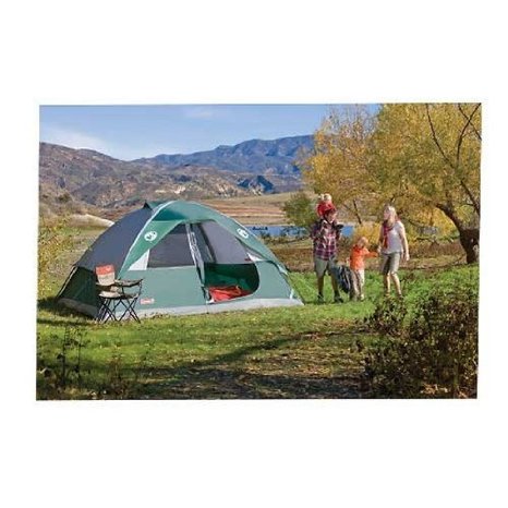 COLEMAN Oasis 6 Person Family Camping Tent w/ Waterproof WeatherTec - 12' x 10'