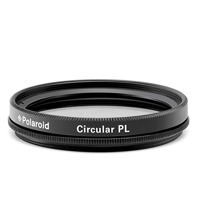 Polaroid Optics 62mm Multi-Coated Circular Polarizer Filter [CPL] For ‘On Location’ Color Saturation, Contrast & Reflection Control– Compatible w/ All Popular Camera Lens Models