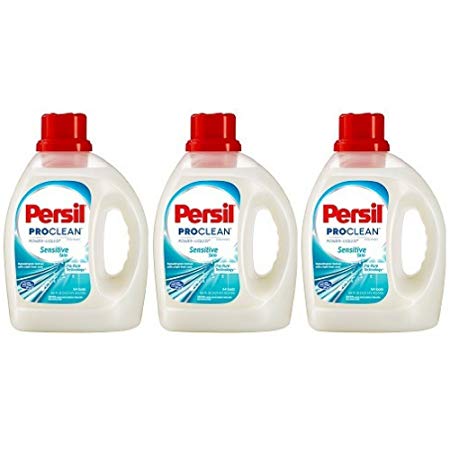 Persil ProClean Hypoallergenic Power-Liquid Sensitive Skin Laundry Detergent, 100 fl oz (Pack of 3)