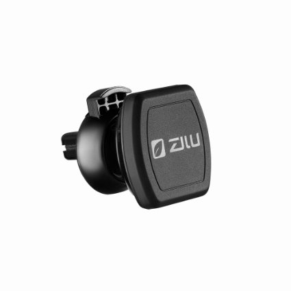 ZiLu Magneto Air Vent Car Mount, Magnetic Cell Phone Holder for iPhone 6s 6 5s 5c, Samsung Galaxy S6 Edge S5 Note 4 3 and other Smartphones-Retail Packaging