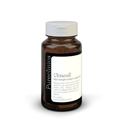Pureclinica UltraColl 1000mg Marine Derived Patented Anti ageing Collagen. The only
