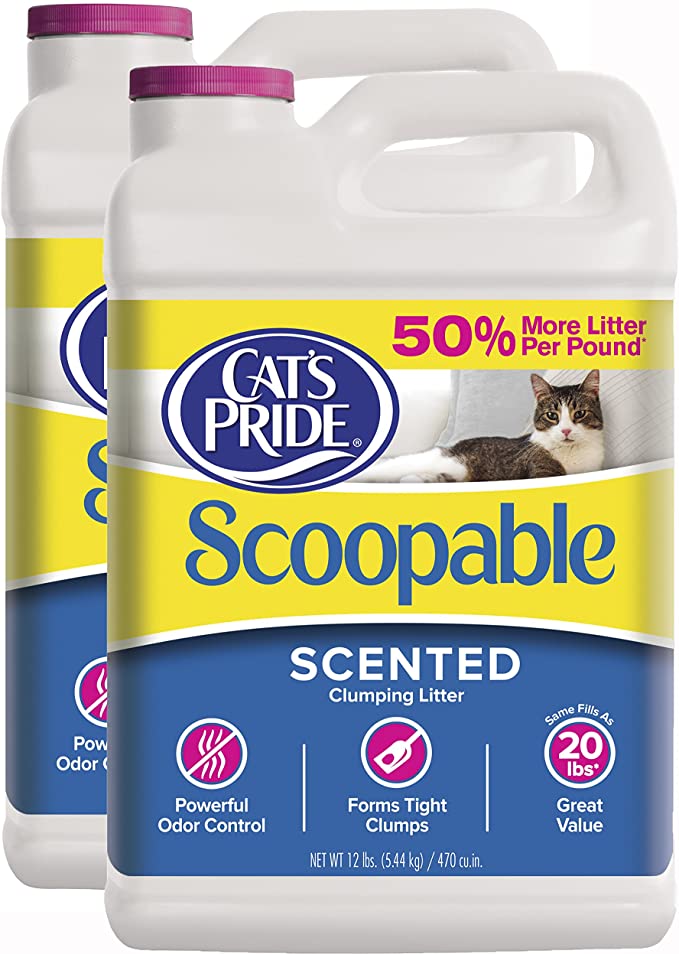 Cat's Pride Premium Scoopable Cat Litter (2 Per Case)