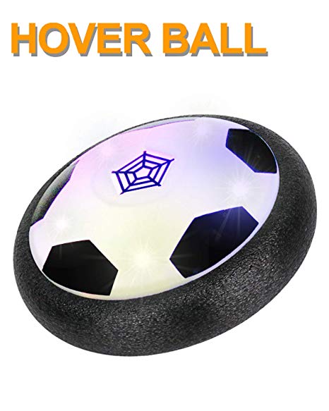 Hover Soccer Ball, Kids Toy Hovering Soccer Ball Set with Powerful LED light and Foam,Soccer Toys 3 4 5 6 7 8-12 Year Old Kids Toys Best Gift