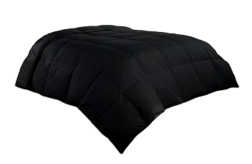 Luxlen Cotton Black Comforter Queen / Full | Down Alternative