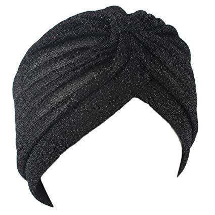 Home-organizer Tech Glister Twist Turban Elastic Hair wrap Boho Chic Hippie Stretchy Soft Headband