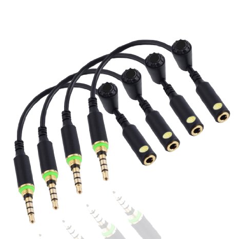 4pcs Top Quality Replacement Audio Cable Adapters for LifeProof Iphone 6S , 6S, 6  and 6 Cases