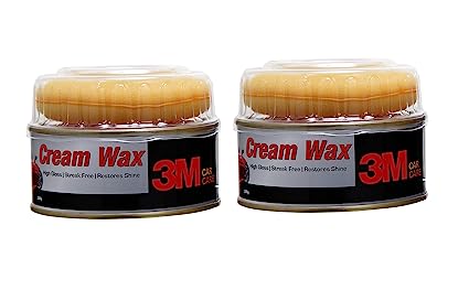 3M Car Care Cream Wax 220g (Pack of 2)