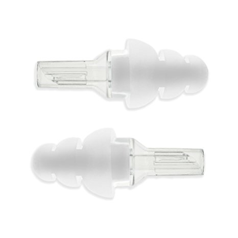 Etymotic Research ER20 High-Fidelity Earplugs (White with Clear Stem)