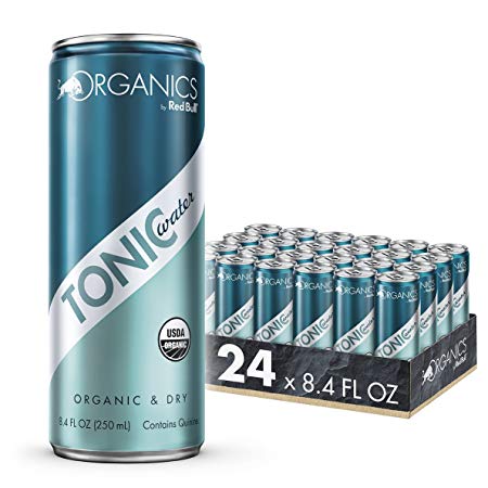 Organics by Red Bull Tonic Water 24 Pack of 8.4 Fl Oz, Organic Soda Drink