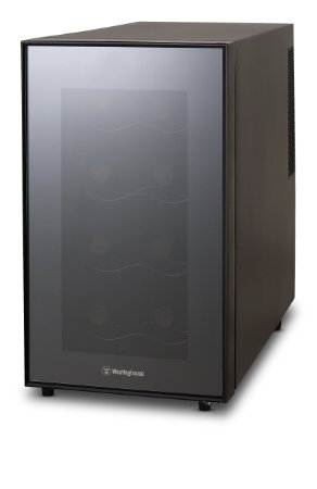 Westinghouse WWT080MB Thermal Electric 8 Bottle Wine Cellar, Black