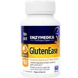 Enzymedica - GlutenEase 60 count - Complete Gluten and Casein Formula FFP
