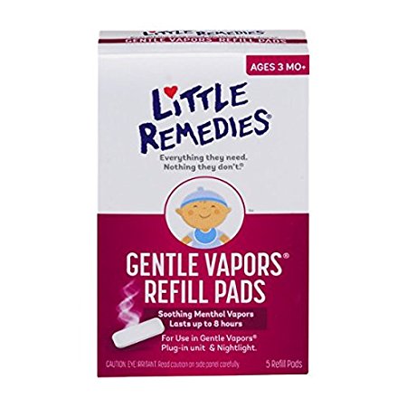 Little Remedies Gentle Vapors Refill Pads, 5 Refill Pads