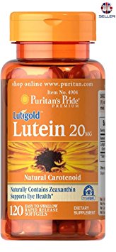 LUTEIN 20 MG WITH ZEAXANTHIN 120 SOFTGELS FAST DISPATCH