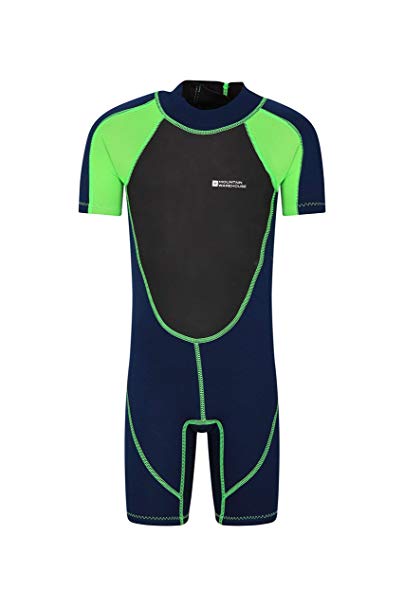 Mountain Warehouse Junior Shorty Wetsuit - Neoprene Kids Wetsuit