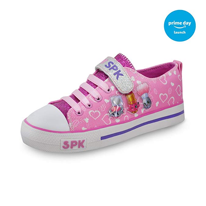 Shopkins Girl's Lippy Strap Sneakers