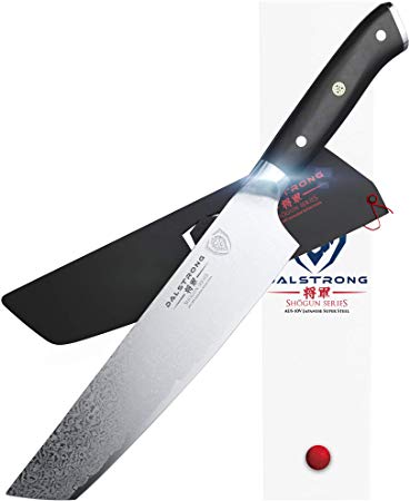 DALSTRONG Tanto Chef Knife - Shogun Series - Japanese AUS-10V Super Steel - 8" - w/Sheath