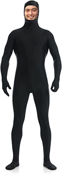 Men's Women's Polyester Spandex Full Body Costume Zentai Suit-Open Face