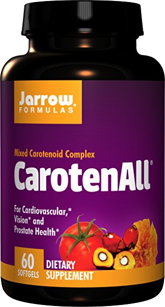 Jarrow Formulas, CarotenALL, Mixed Carotenoid Complex, 60 Softgels, Pack of 2