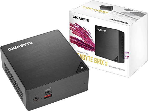 Gigabyte GB-BRI5H-8250 (Ultra Compact Mini PC/Intel UHD Graphics 620/M.2 SSD Port/HDMI (2.0a)/Dual Array Microphone)