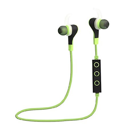 Gemtune Mini Bluetooth 41 Stereo Hifi Earphone With Mic For Gym Exercise Bt-50green