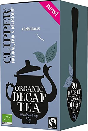 Clipper Organic Decaf Black Tea, 20 teabags