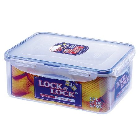 Lock & Lock Stackable Airtight Container Rectangular 2.6L