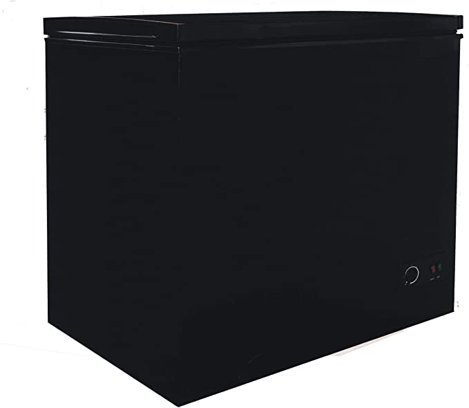 RCA RFRF710-BLACK Chest Freezer, Up to 197 L, 7 Cu. Ft. Capacity, Black