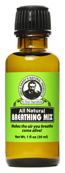 Uncle Harrys Natural Breathing Mix Essential Oil Blend, 1 Fl Oz
