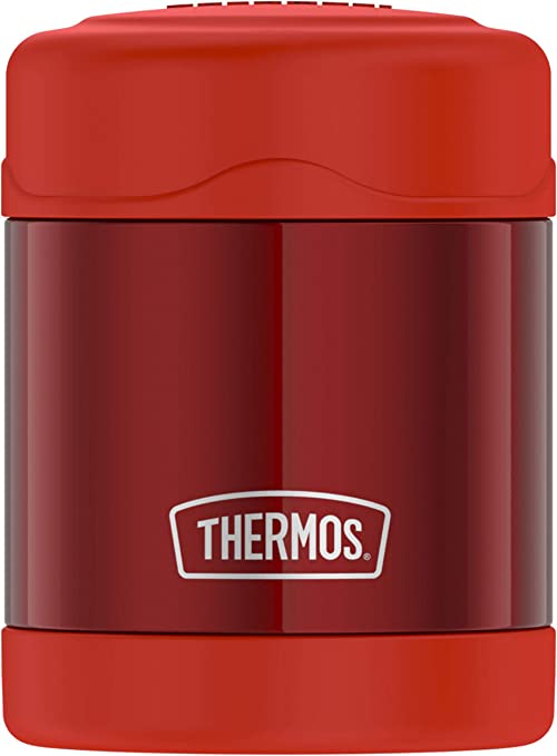 Thermos Funtainer, Hot Pepper Red 10 oz Food Jar, 10 Ounce