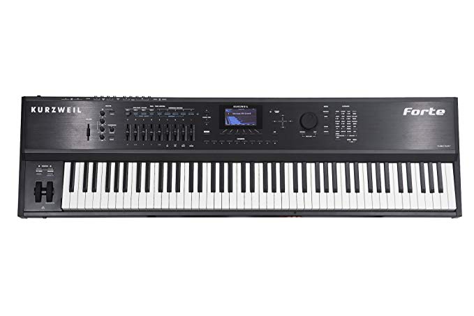 Kurzweil Forte 88 Key Stage Piano with New Piano Sample and FlashPlay