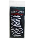 Swissco Satin Sleep Mask Zebra Print
